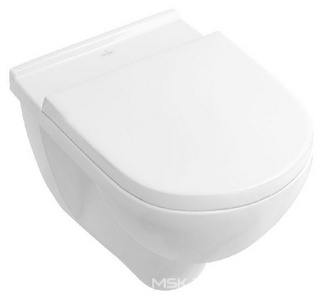 Унитаз подвесной 360х560мм, без сиденья, (цв. 01 белый),  ZZ Villeroy & Boch O.Novo 56601001
