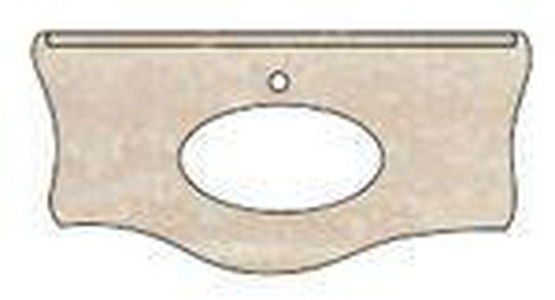 Столешница 128х57хh7см, 1 отв. д/смесит., (мрамор цв. Marmo Travertino),  KL Cezares Carlotta CARL04.M1 Marmo Travertino 1 fori