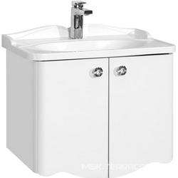 Тумба Венеция 65 610*490*432 мм, цвет белый, без раковины арт.1A706931VN010, ножек ZZ