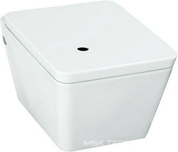 Унитаз подвесной, без сиденья,  ZZ Laufen Il Bagno Alessi dOt 8.2090.0.400.000.1