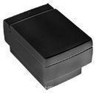 Унитаз подвесной, 375х560мм, без сиденья, крепл. в компл., (S0 Black ceramicplus - черный глянец),  ZZ Villeroy & Boch Memento 562810S0