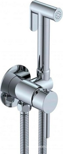Смеситель совмещённый с гигиеническим душем, (готовый комплект: лейка, шланг 120см., скрытая часть), (цв.хром), Cezares ZZ Cezares Articoli Vari CZR-SET-DA1-ID2-FMM120-01