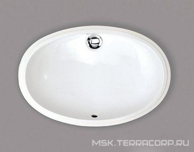 Раковина встраиваемая в столешницу снизу, 402(462)х266(327)мм, Devon&Devon ZZ Devon & Devon Универсал RALILY460