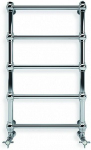 Полотенцесушитель (на электику и закрытую систему отопл.,без комплектующих), (цв.хром),  h430x504мм ZZ Terma Retro RETRO 430/504  / цв.хром