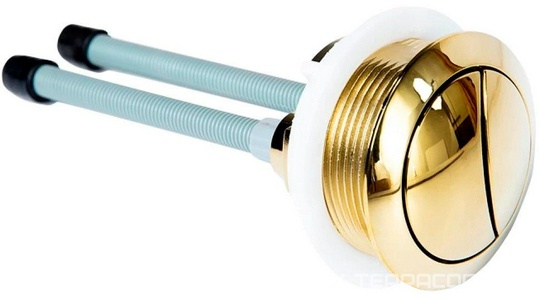 Кнопка смыва для арматуры бачка арт.CZR-237-T, (цв. золото),  ZZ Cezares Laredo CZR-BTN-G / Laredo