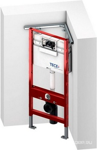 Монтажная рама с бачком д/подв.унитаза, h112см, (!!! БЕЗ КОМПЛ,КРЕПЛЕНИЙ арт.9380014 или 9380300), монтаж со всеми панелями смыва, TECE Tece TECEprofil 9300302