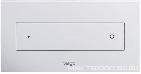 Кнопка для инсталляции арт.606664, пластик, цв.белый  Viega Style 12 (8332.1) ZZ