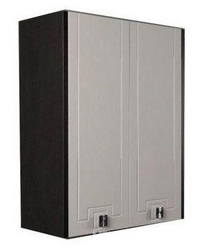 Шкаф подвесной двустворчатый Крит,642*800*280 мм,  цвет венге ZZ