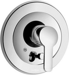 Смеситель встраиваемый для ванны/душа Logo-Neo, однорычажный, БЕЗ внутр.части, хром ХХ