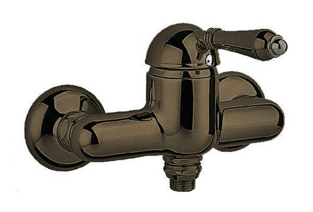 Смеситель для душа, (цв.Tuscan brass темная бронза, ручка El Capitan),  ZZ Nicolazzi Classico 3405 TB 75