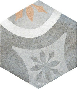 Керамогранит для пола CIR new orleans Esagona French Quarter Royal 24x27.7 Комбинированный 10496013