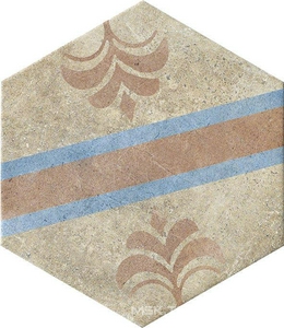 Керамогранит для пола CIR new orleans Esagona French Quarter Royal 24x27.7 Комбинированный 10496013