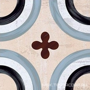 Керамогранит для пола Fioranese cementine 20 Cementina 1 20x20 Комбинированный IND20C1