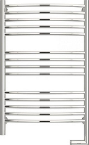 Полотенцесушитель " 2.0" 800x500 мм, прямая перекладина, электрический, пульт справа, в компл. 4 телескоп.кроншт. цвет хром XX Сунержа Богема 00-5205-8050