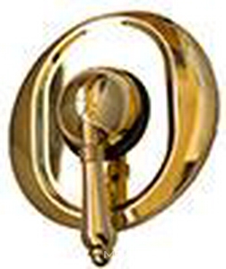 Смеситель для душа (внешняя часть) однорычажный для скрытого монтажа (ручка El capitan, цв.латунь), Nicolazzi ZZ Nicolazzi Classical luxury 3406 GB 75