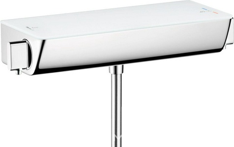 Термостат для душа, (цв.белый/хром)  ZZ Hansgrohe Ecostat Select 13161400