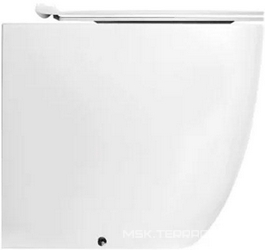 Унитаз 56х36,5см,приставной,монтаж с встр. в стену бачком или бачком арт.СЕ09/D 20,безободковый,(без сиденья), БЕЗ крепежа к полу арт.F 88,  ZZ Simas Vignoni VI 01