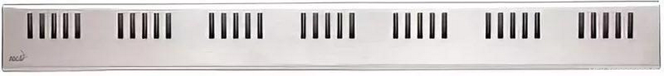 Решетка "Dream-300" для водоотводящего желоба, матовый хром ZZ