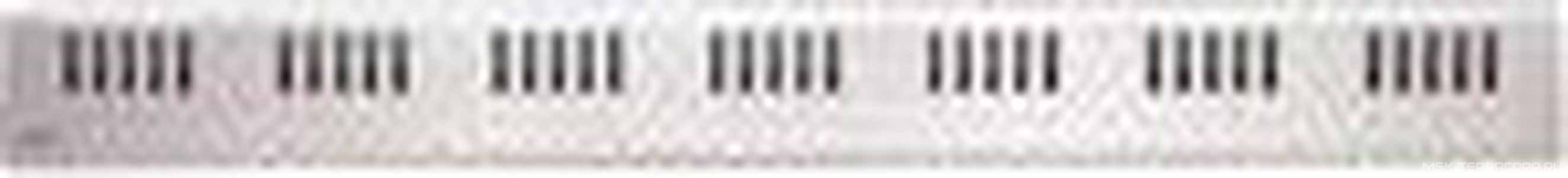 Решетка "-300" для водоотводящего желоба, матовый хром ZZ AlcaPlast Dream DREAM-300M