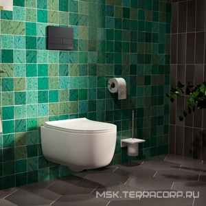 Инсталляция для подвесного унитаза, в комплекте с кнопкой L5, цв.черный матовый KL Berges Novum 040215