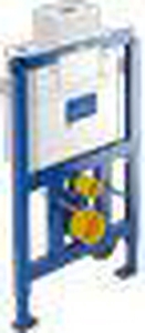 Монт. рама с бачком д/подв.унитаза,h82х52,5х13,5-20,5см,НИЗКАЯ,управление фронт. или сверху,крепёж к стене в компл,(без клавиши смыва), ZZ Villeroy & Boch ViConnect 92247500