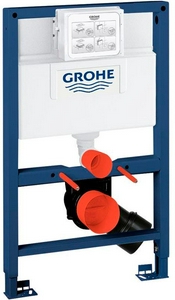 Инсталяция Rapid SL для унитаза,со смывным бачком 6/9 л, H=0.82м., БЕЗ клавиши смыва KL Grohe Grohedal 38526000