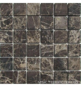 Мозаика Спектр-М Натуральный камень Мозаика из камня на сетке М20-032-48Т ZZ |30.5x30.5