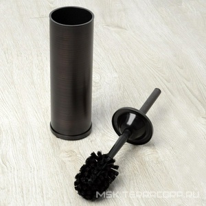 Щетка для унитаза напольная, темная бронза K-1097 ZZ Wasserkraft Универсал K-1097