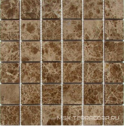 Мозаика из камня на сетке М20-038-48Р ZZ |30.5x30.5