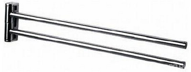 Полотенцедержатель двойной поворотный 38см., (цв. хром) Inspire ХХ