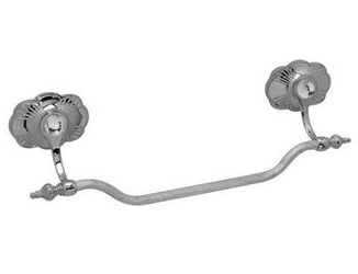 Полотенцедержатель 50х9хh16см, крепления в компл., (цв. хром) Margherita Z XXZ