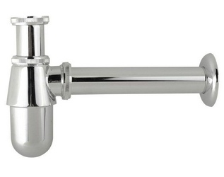 Сифон д/раковины H140-200 см. бутылочный 1"1/4, хром ZZ