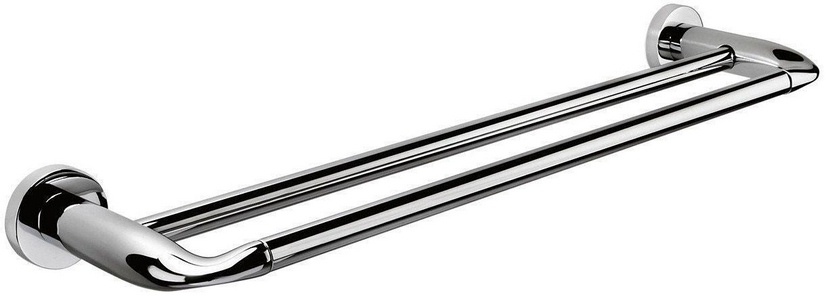 Полотенцедержатель двойной 46см (цв.хром),  ZZ Colombo Basic B2788