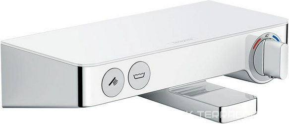 Смеситель для ванны с термостатом (цв.хром/белый) ShowerTablet Select ZZ