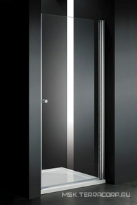 Дверь распашная в нишу 900хh1950мм, Правая/Левая, (стекло прозр. 6мм, фурнит. цв.хром),  ZZ Cezares Elena ELENA-B-1-90-C-Cr