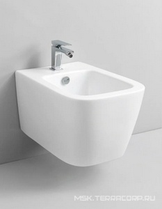 Биде подвесное 36х52см, крепёж в компл., (цв.белый),  ZZ ArtСeram A16 ASB001 01; 00