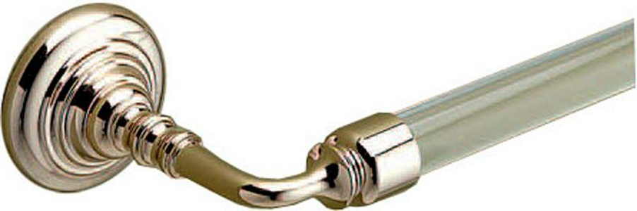 Полотенцедержатель 25см., стекло прозр., (цв. латунь)  ZZ Devon & Devon Chelsea DD204IN