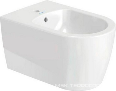 Биде подвесное 370х570мм, с 1 отв. для смесит., (крепл. в компл.),  ZZ Duravit ME by Starck 228815 00 00