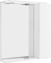 Зеркальный шкаф 900х150хh750мм, с распашной дверцей, подсветка LED 2x4W, R Правый, BelBagno ZZ