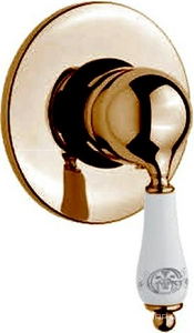 Смеситель для душа, встраиваемый в стену, (цв. бронза),  ZZ Gaia Phoenix RN 3330 BR