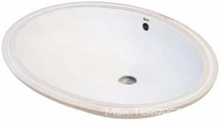 Раковина Berna 500*420 мм, встраиваемая снизу, с установочным комплектом ZZ