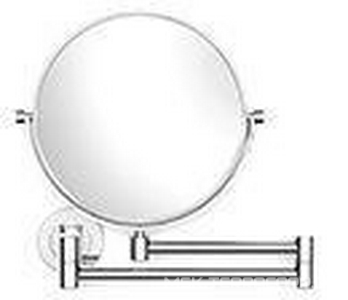 Зеркало  косметическое выдвижное, крепеж в комплекте, хром ZZ Sonia Commercial Items 153220