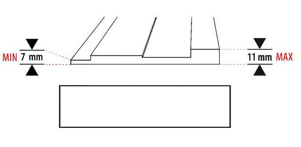 Керамогранит для стены Sadon Tiffany  White KL 15x61 J87344