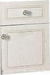 Шкаф дополн. для тумбы под раковину, 35,2х47см, выдв. ящик и распшн. дверь, петли справа, ручки цв. хром, Hermitage ZZ