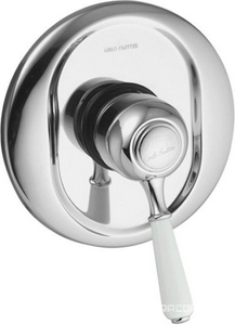 Смеситель для душа, встраиваемый в стену, (БЕЗ внутр.части арт.F3000), (цв. хром),  ZZ Fima Carlo Frattini Bell F3369Х1CR