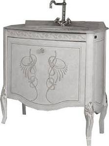 Тумба под раковину, 80,3хh84х53см, выдвижной ящик, ручка цв. хром,  ZZ Labor Legno Hermitage HEPLС 85 ARG