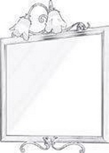 Зеркало 80хh95см, из кованного железа ручной работы с бра, (цв. Avorio oro), LAUREN ZZ Gaia Lauren SPlauren/Avorio oro