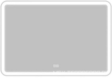 Зеркало 1200x30x800мм, реверс., с встроенным по периметру светильником, сенсорным выключат. и подогревом, 12W, 220-240V, BelBagno ZZ