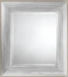 Зеркало в раме 720х820мм,  ZZ Devon & Devon Charles Silver FLSVCHARLES