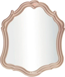 Зеркало 87хh99см, в деревянной раме, (цв. Patinato Salmone), для коллекций Carlotta,  ZZ Cezares Topazio TO03.03 Patinato Salmone